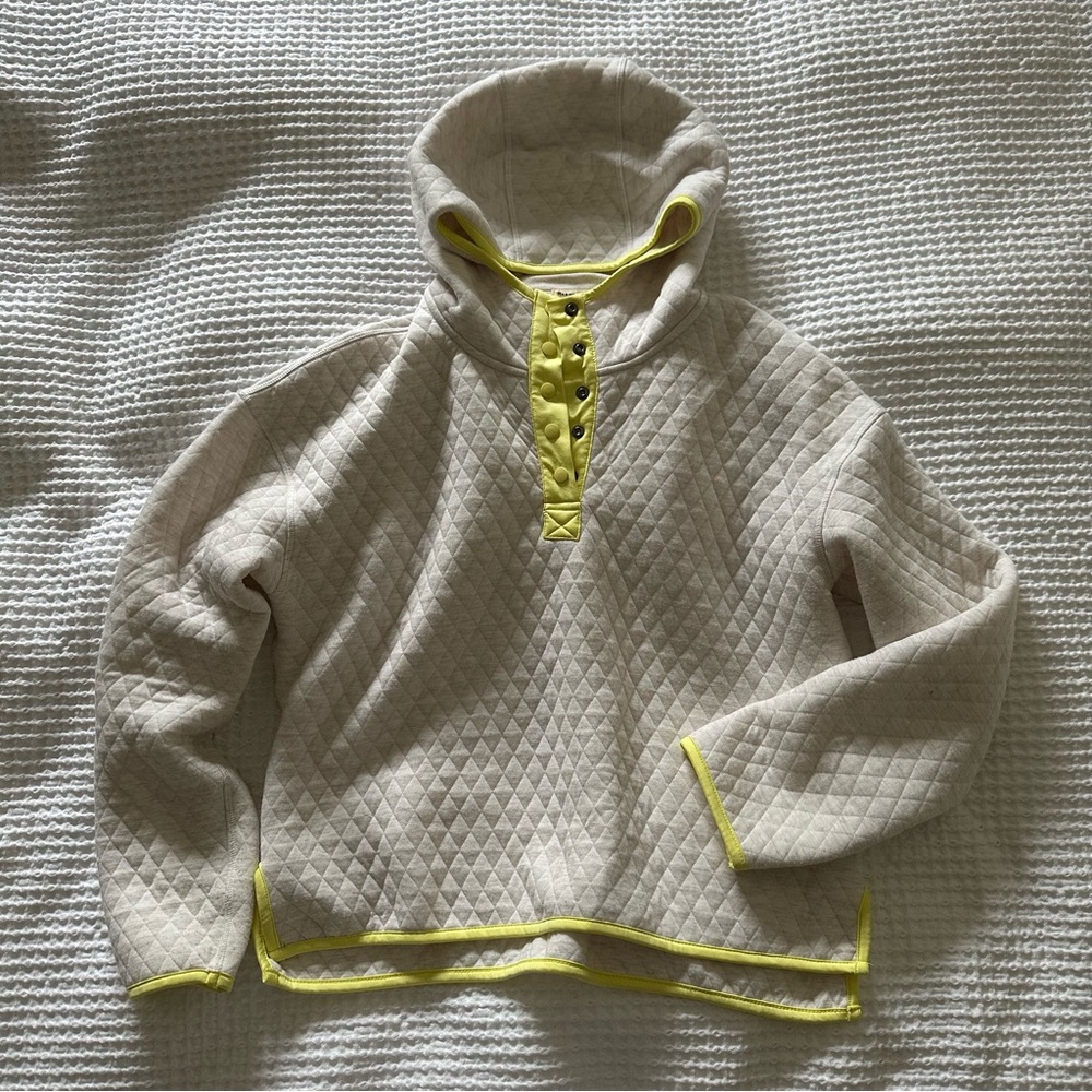 Excellent condition Marine Layer Corbet Snap Hoodie, size M